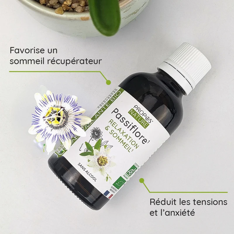 Extrait de Passiflore Bio - sans alcool