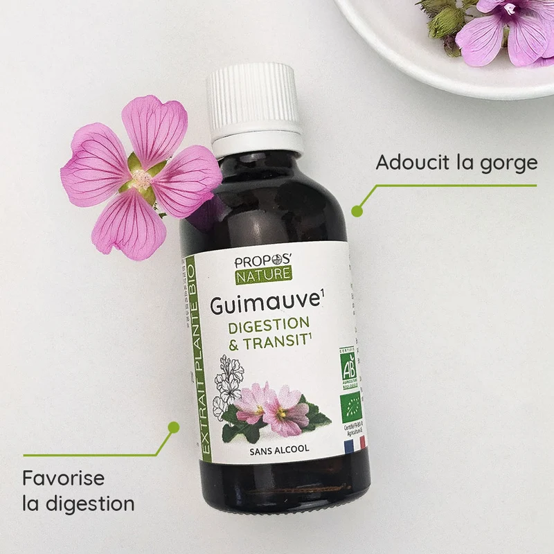Extrait de Guimauve Bio - sans alcool