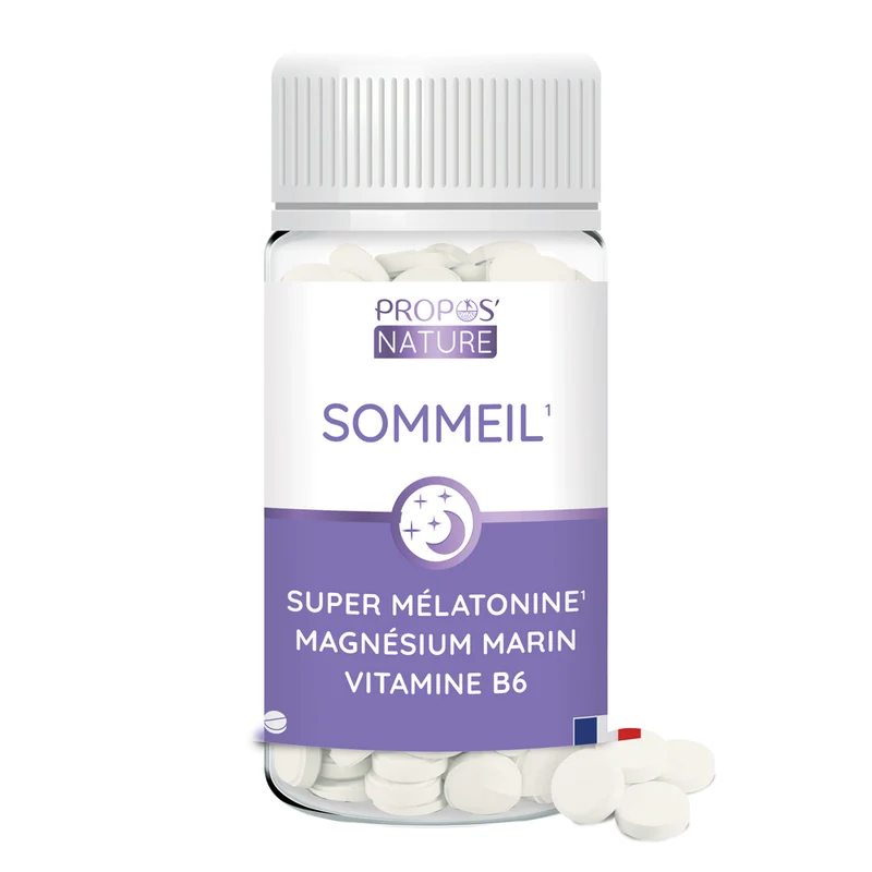 Sommeil - Mélatonine, Magnésium et Vitamine B6