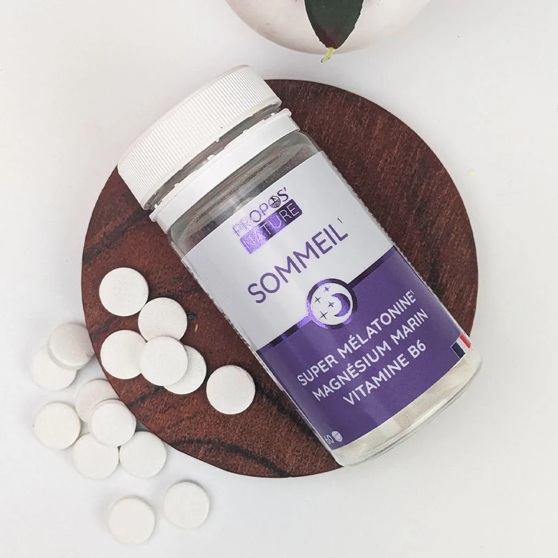 Sommeil - Mélatonine, Magnésium et Vitamine B6