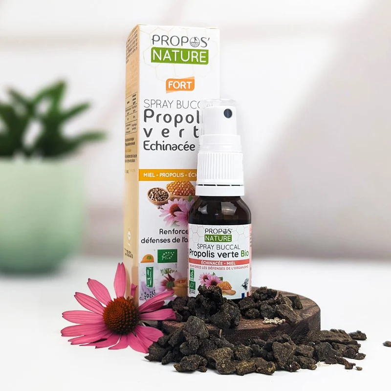 Spray buccal Propolis Miel Echinacée