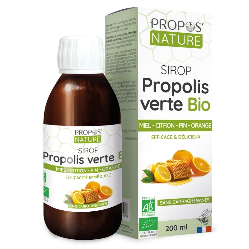 Sirop à la Propolis verte