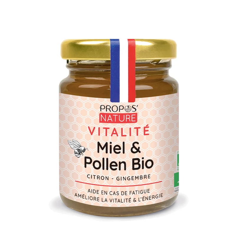 Mélange Vitalité - Miel Pollen & Gingembre