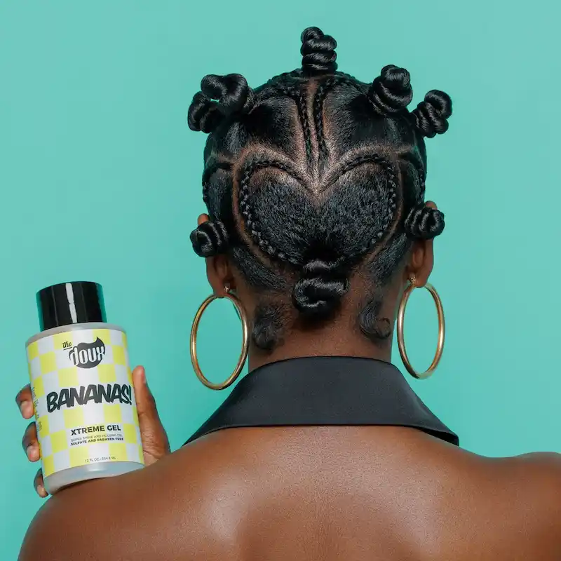 Banana Xtreme Hold Hair Gel - The Doux