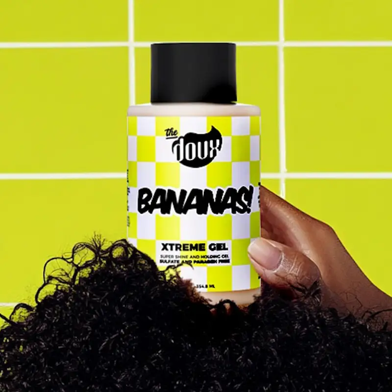 Banana Xtreme Hold Hair Gel - The Doux