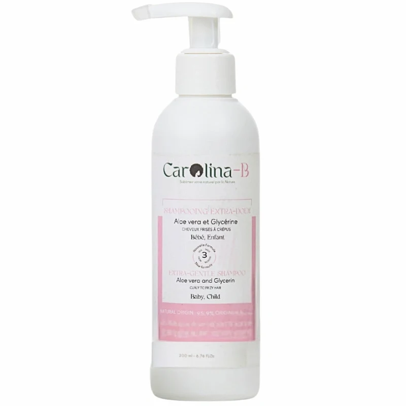 Shampoing Enfant Extra Doux à l’Aloe Vera et Glycérine - Carolina B