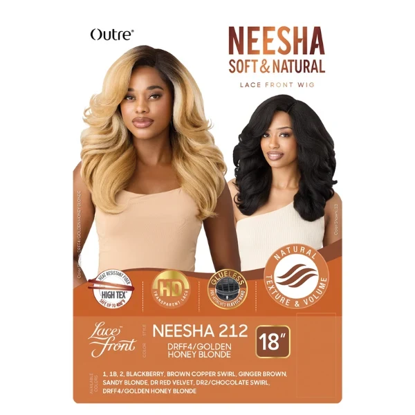 Perruque Lace HD Yaki Neesha 212 - Outré