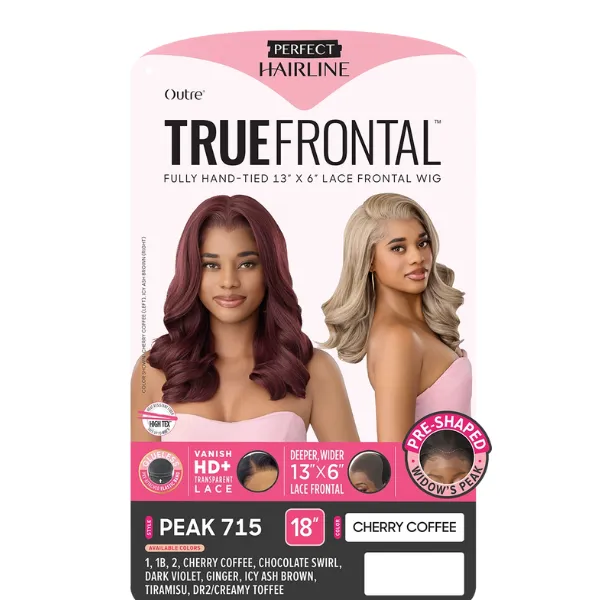 Perruque ondulée Lace Front Peak 715 - Outré