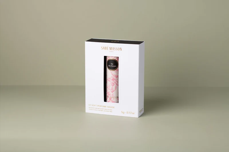 Né des roses - Bâton de parfum solide