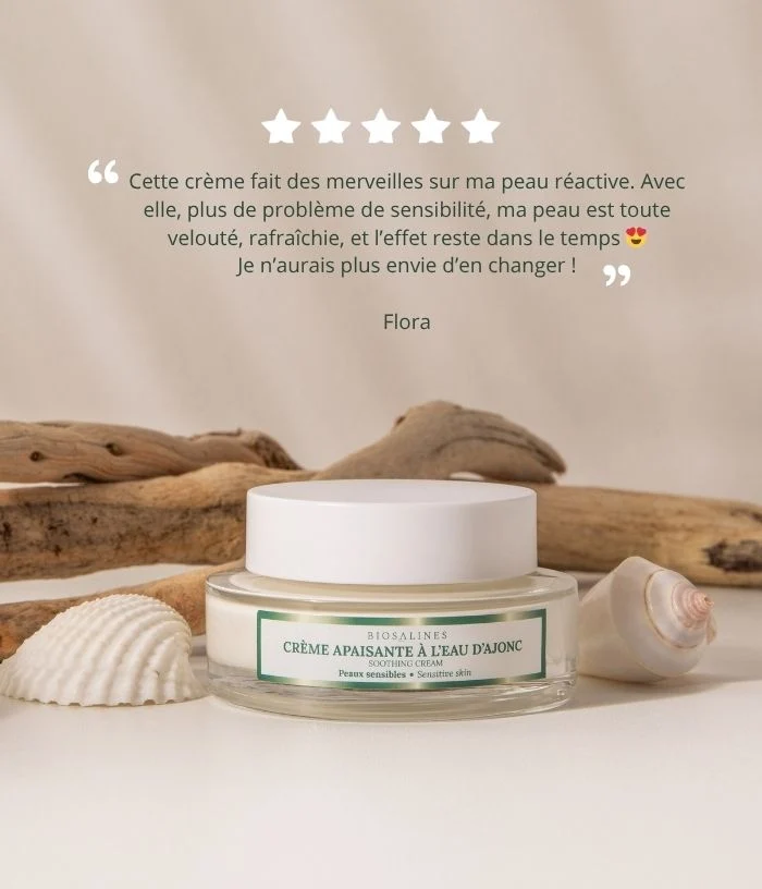 Crème apaisante à l'eau d'ajonc bio