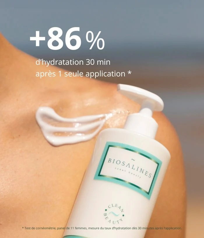 Lait hydratant à la salicorne
