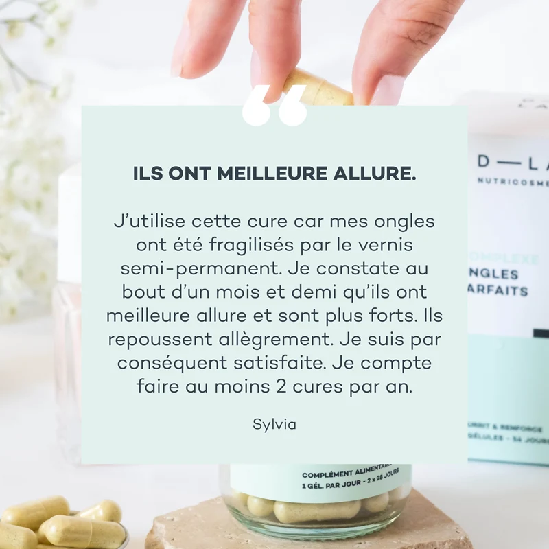 Complexe Ongles Parfaits - 2 mois