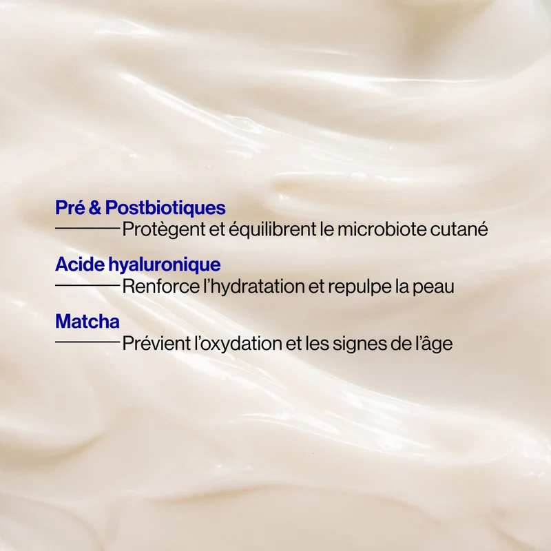Crème de jour hydratante prébiotiques - Format découverte
