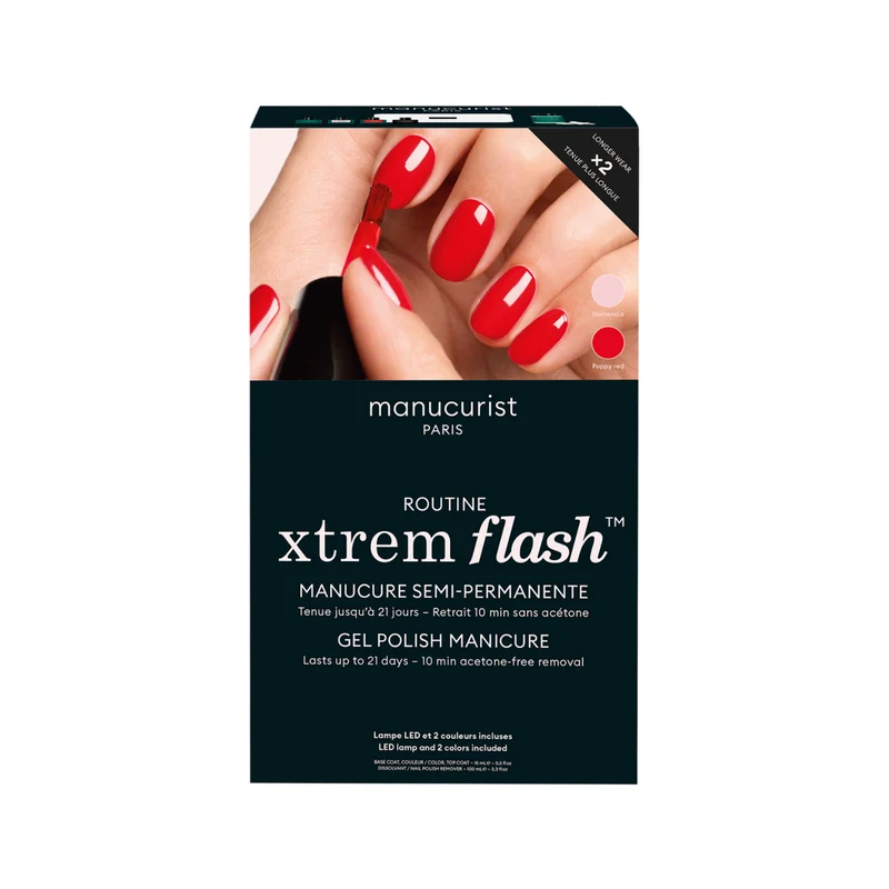 Xtrem Flash - Coffret Routine vernis semi-permanent