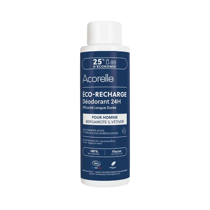 Eco-Recharge Déodorant Roll-On 24h Homme