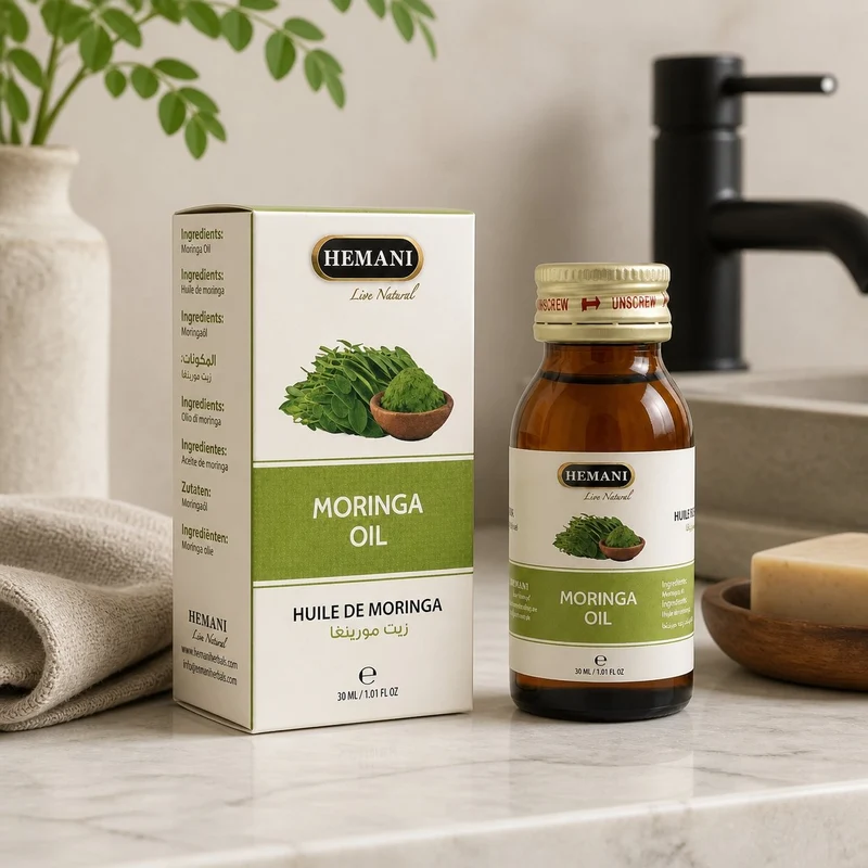 Huile de Moringa Capillaire - Nourrissante et Réparatrice 30 ml