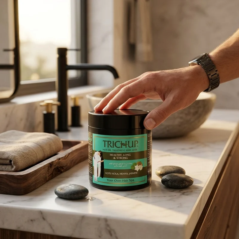 Trichup Masque Capillaire Henné Jasmin 500 mL