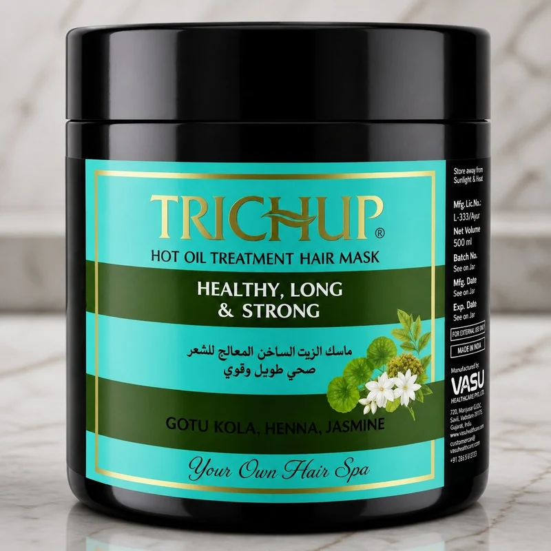 Trichup Masque Capillaire Henné Jasmin 500 mL