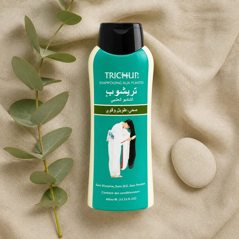 Shampoing Soin Indien Favorise la Pousse des cheveux Trichup 400ml