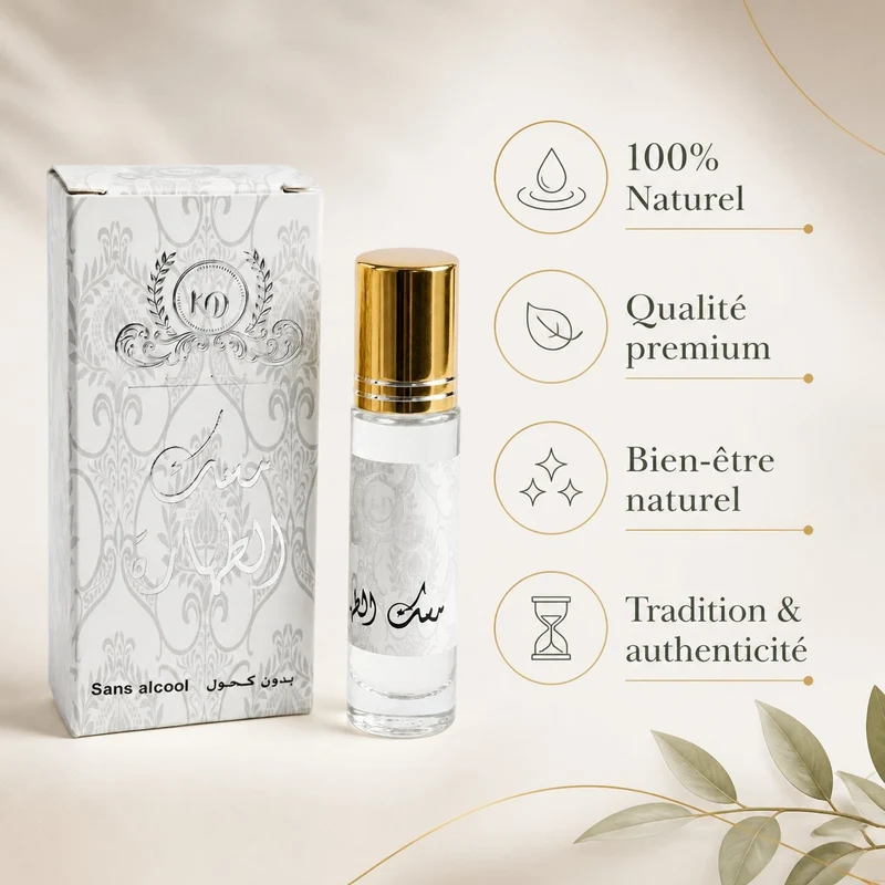 Musc Tahara Blanc à Bille 6 ml