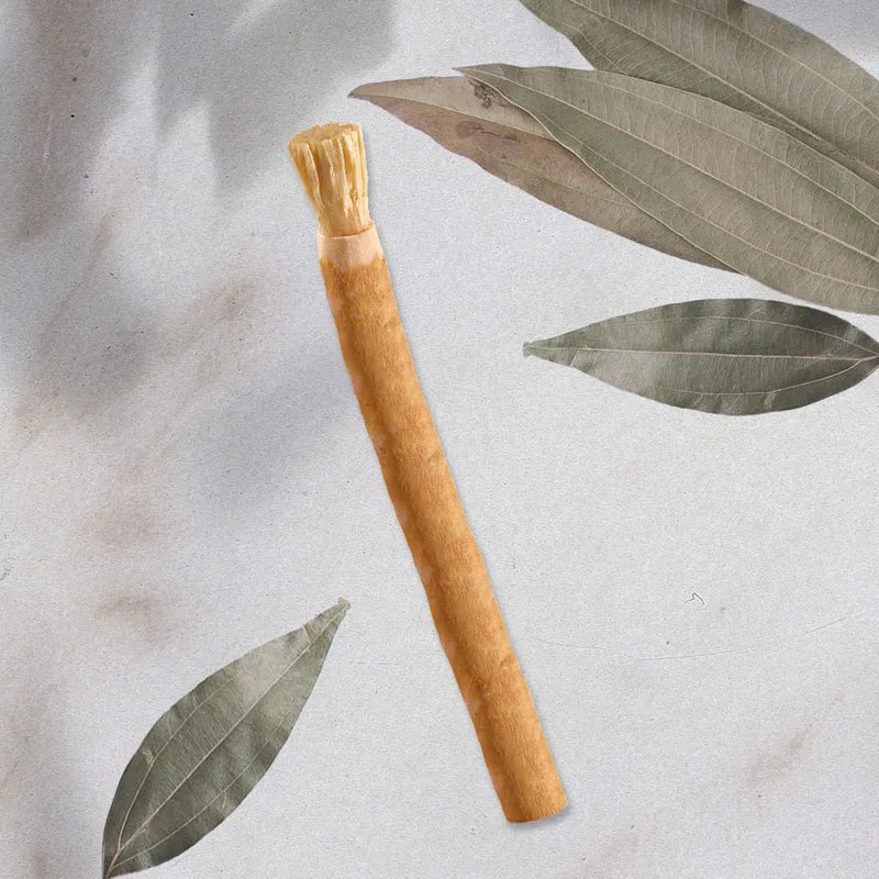Siwak Naturel Brut – Lot de 20 Miswak – Bâtonnets d'Hygiène Buccale
