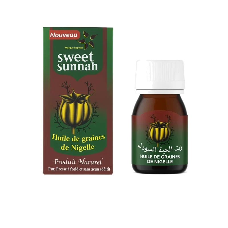 Huile de Graine de Nigelle Sweet Sunna 30ml