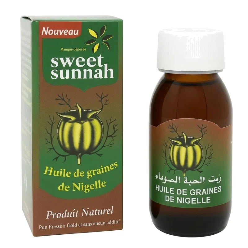 Huile de Graine de Nigelle Sweet Sunna 60ml