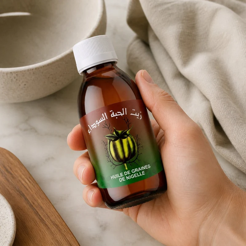 Huile de Graine de Nigelle Sweet Sunna 125 ml – Huile de Cumin Noir, Usage Alimentaire & Bien‑Être