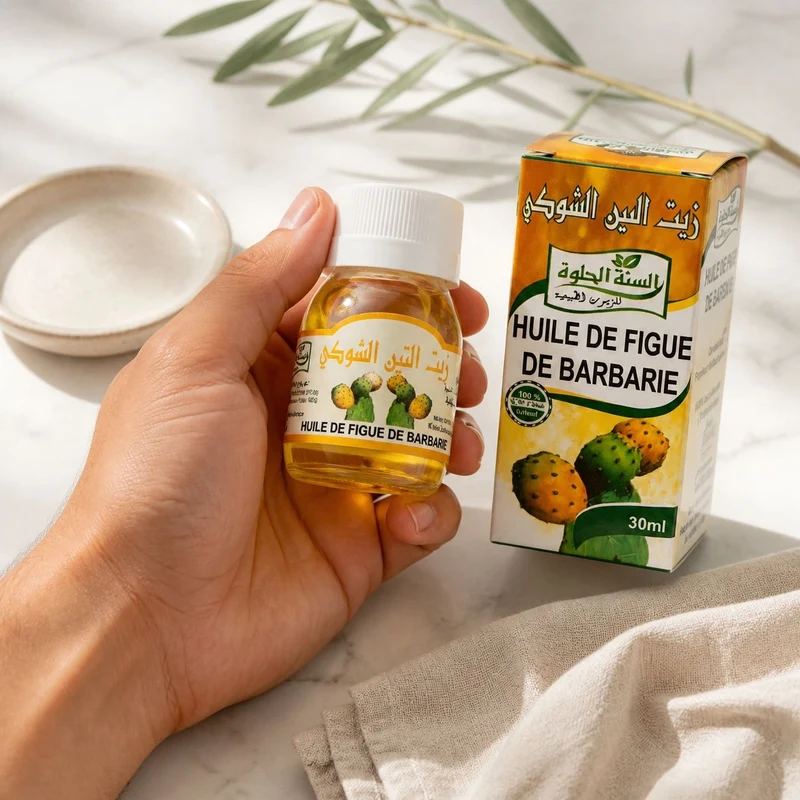 Huile de figue de barbarie 30 ml – Macérat huileux, vitamine E & oméga‑6 (soin beauté)