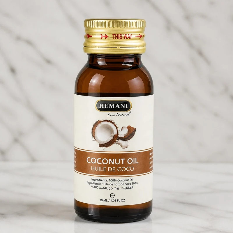 Huile de Coco 30mL 100% Naturelle Hemani