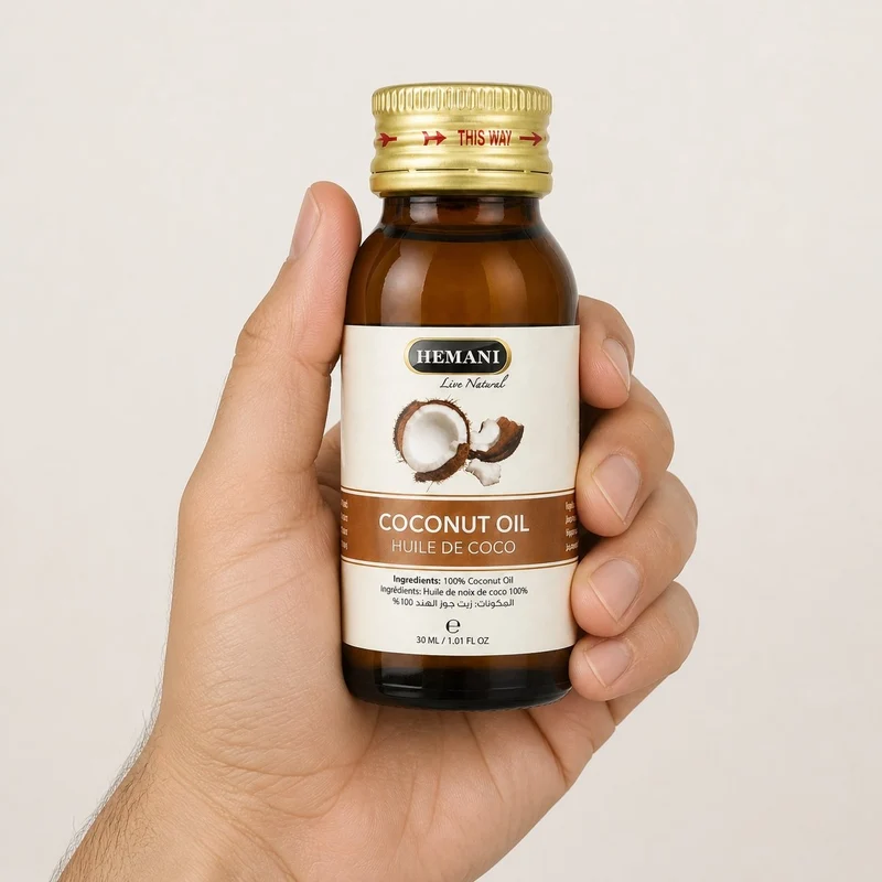 Huile de Coco 30mL 100% Naturelle Hemani