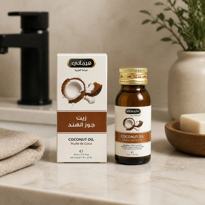 Huile de Coco 30mL 100% Naturelle Hemani