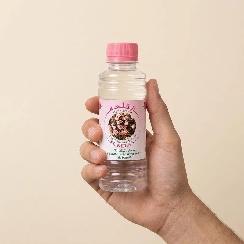 Lot de 3 Eau de Rose du Maroc 125 mL - Soin Visage Cheveux Brume - 375 mL