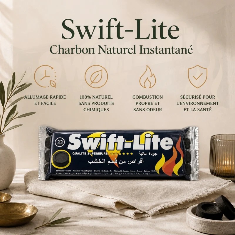 Lot de 10 Pastilles de Charbon pour Encens