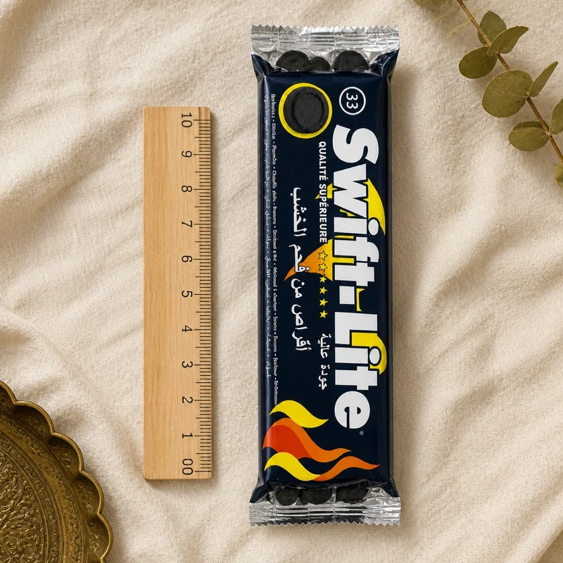 Lot de 10 Pastilles de Charbon pour Encens