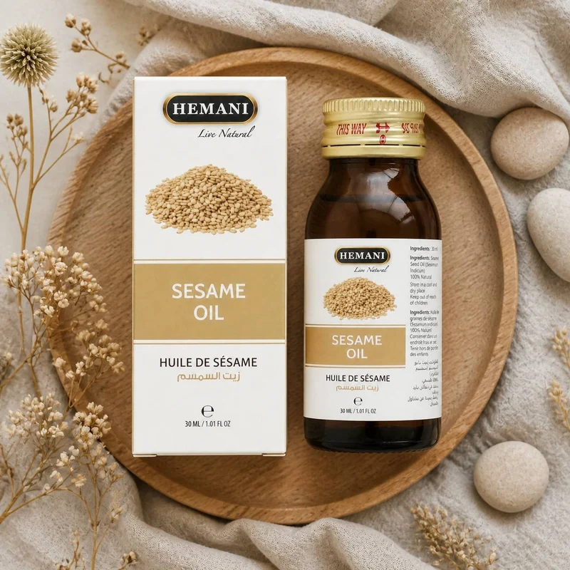 Huile de Sésame 30ml Naturelle Hemani