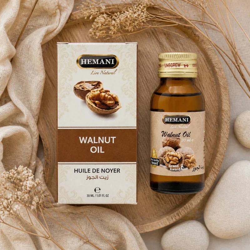 Huile de Noix 30ml Hemani Naturel
