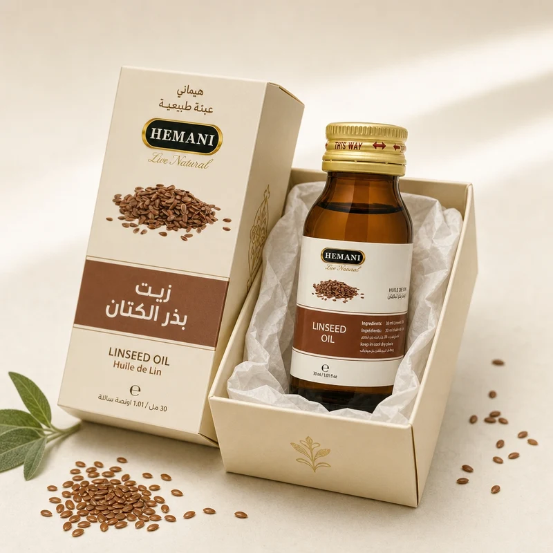 Huile de Lin 30ml Naturelle Hemani