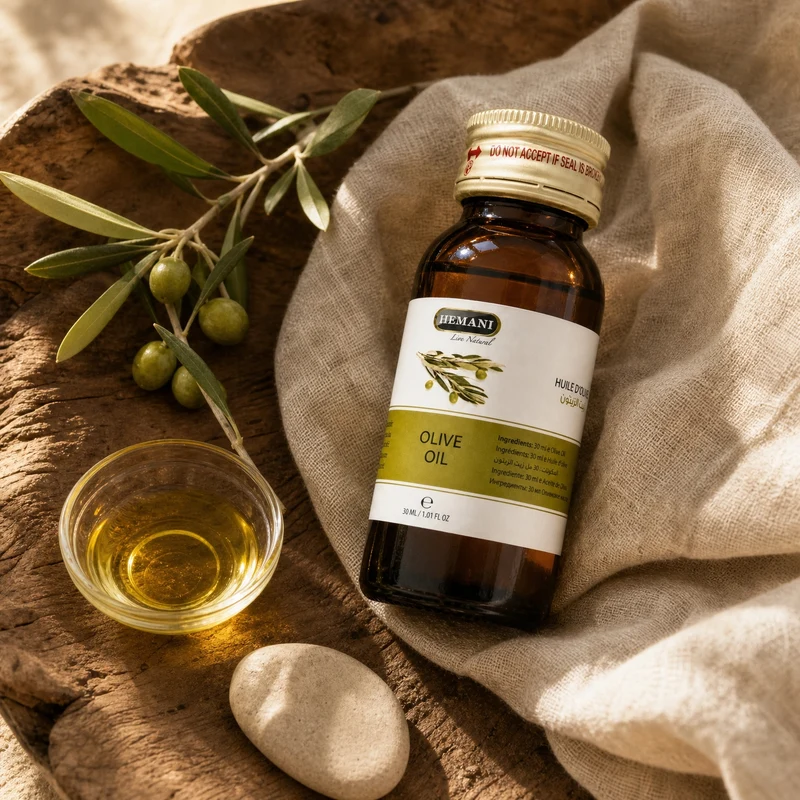 Huile d'Olive Cosmétique 30ml Naturelle Hemani