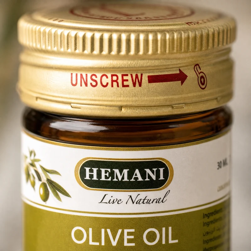 Huile d'Olive Cosmétique 30ml Naturelle Hemani