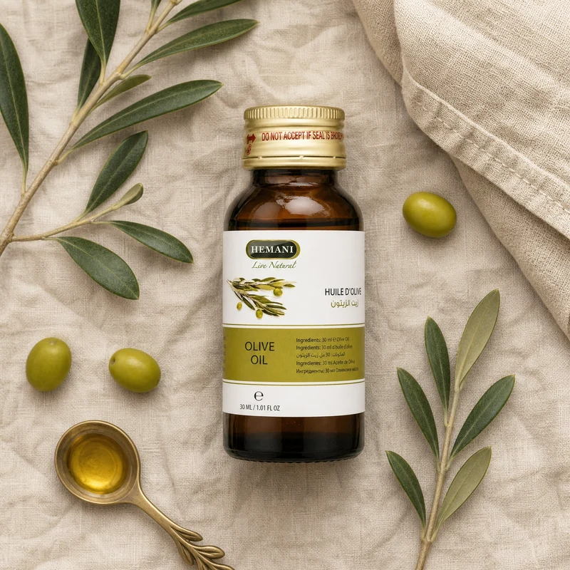Huile d'Olive Cosmétique 30ml Naturelle Hemani