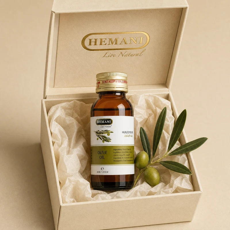 Huile d'Olive Cosmétique 30ml Naturelle Hemani