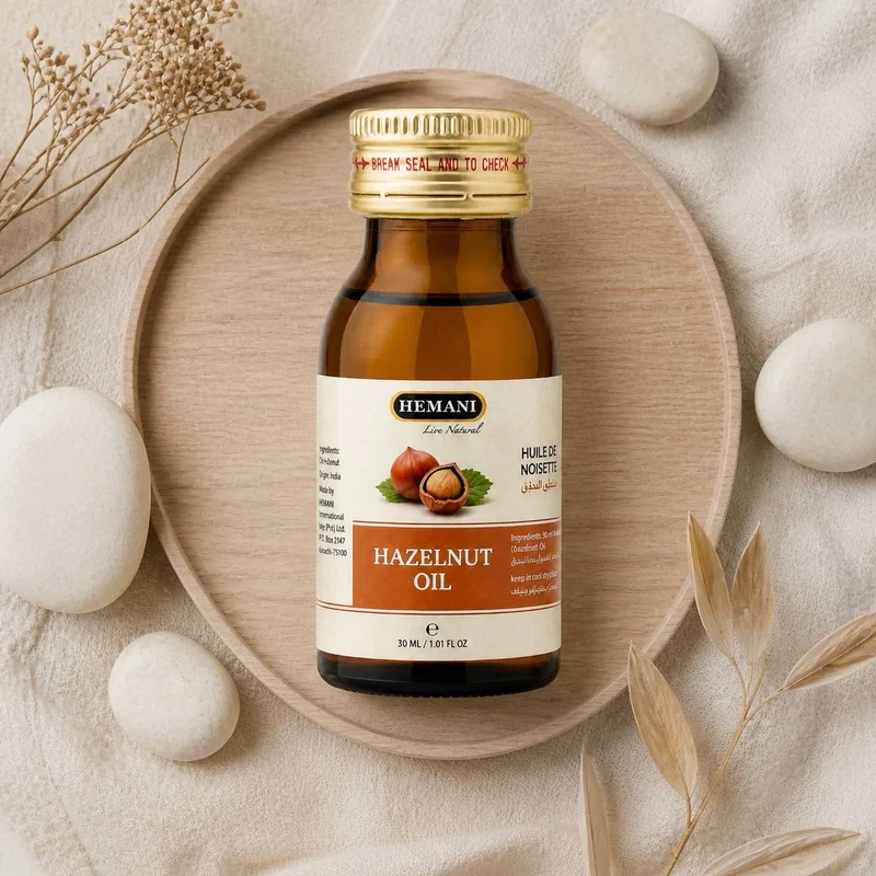 Huile de Noisette 30ml Hemani Naturel