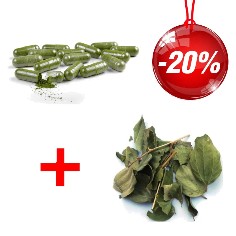 Pack 120 gélules de Sidr + Feuille de Sidr 100g (Feuilles de Jujubier)