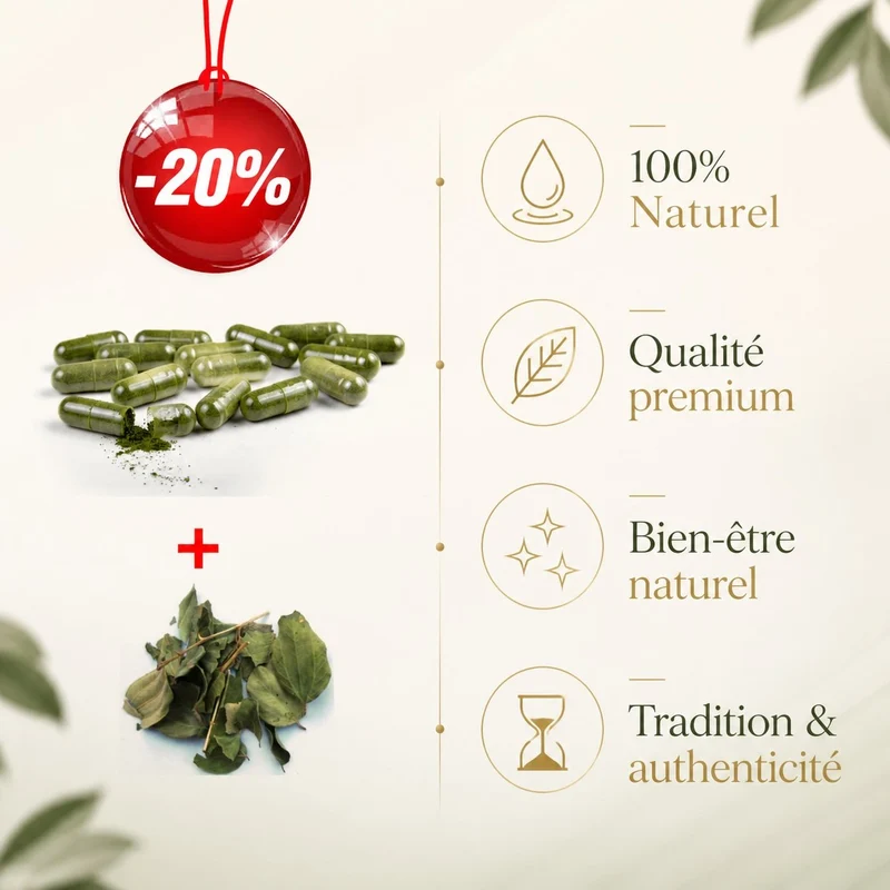 Pack 120 gélules de Sidr + Feuille de Sidr 100g (Feuilles de Jujubier)