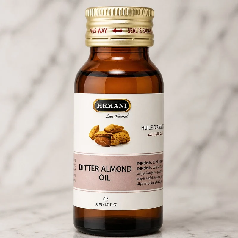 Huile d'Amande Amère 30ml Hemani
