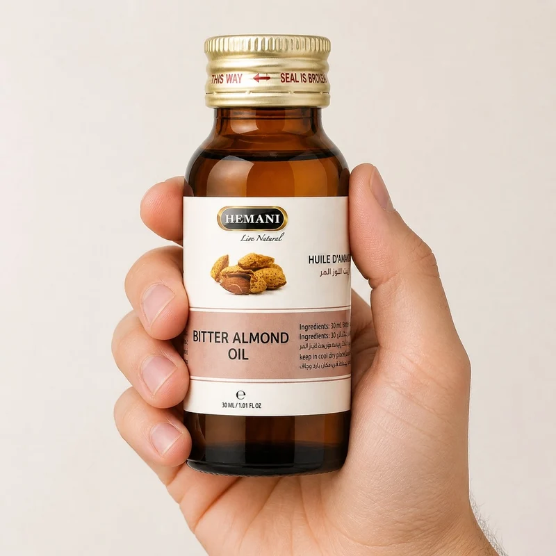 Huile d'Amande Amère 30ml Hemani