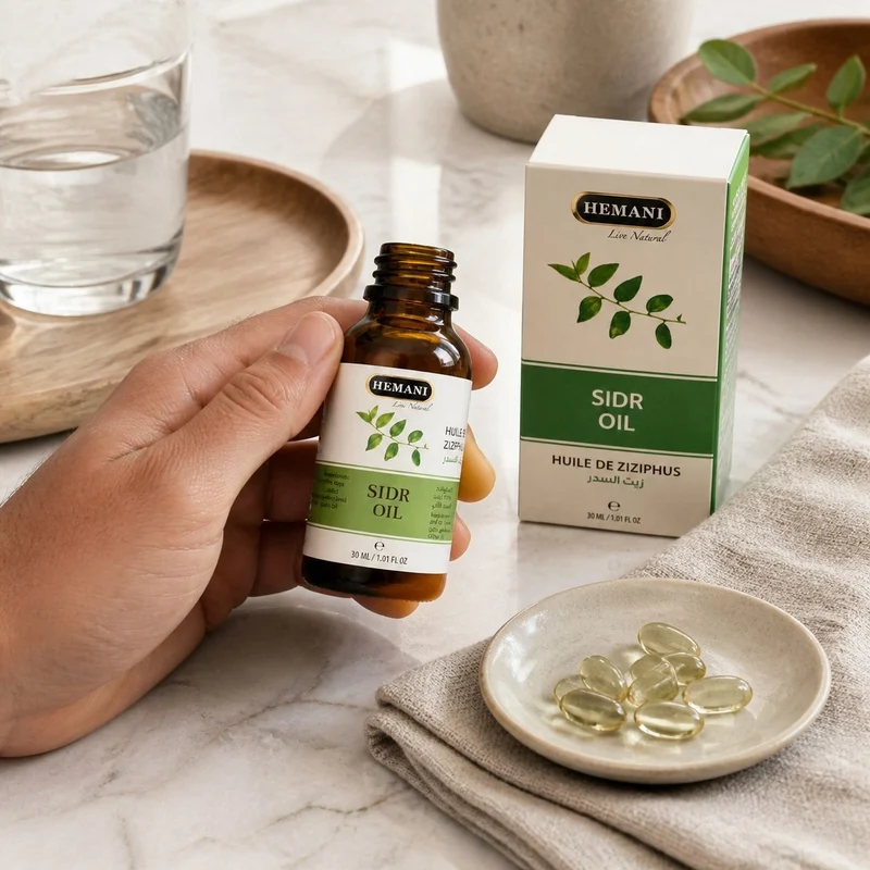Pack 120 gélules de Sidr + Huile de Sidr 30mL Hemani