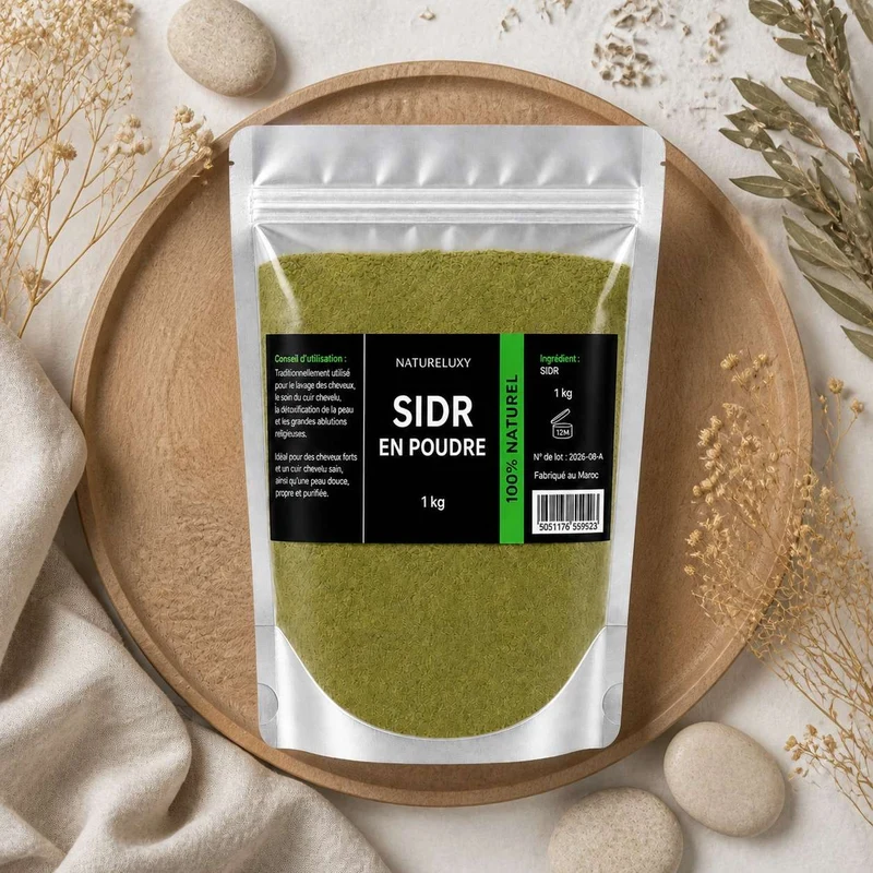 Pack Sidr 2 kg — Poudre + Feuilles de Jujubier