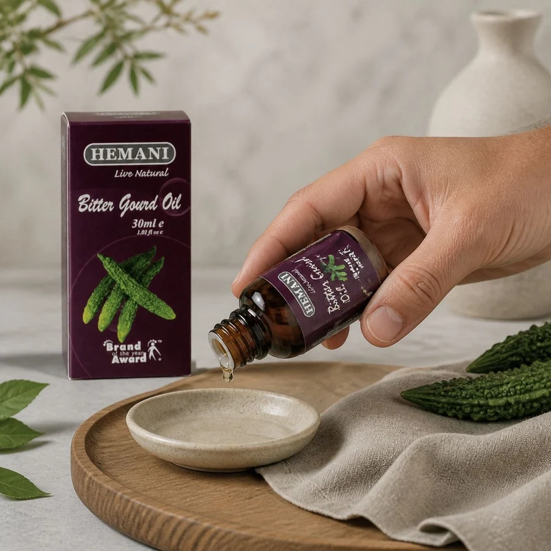 Huile de Courge Amère 30mL 100% Naturelle Hemani
